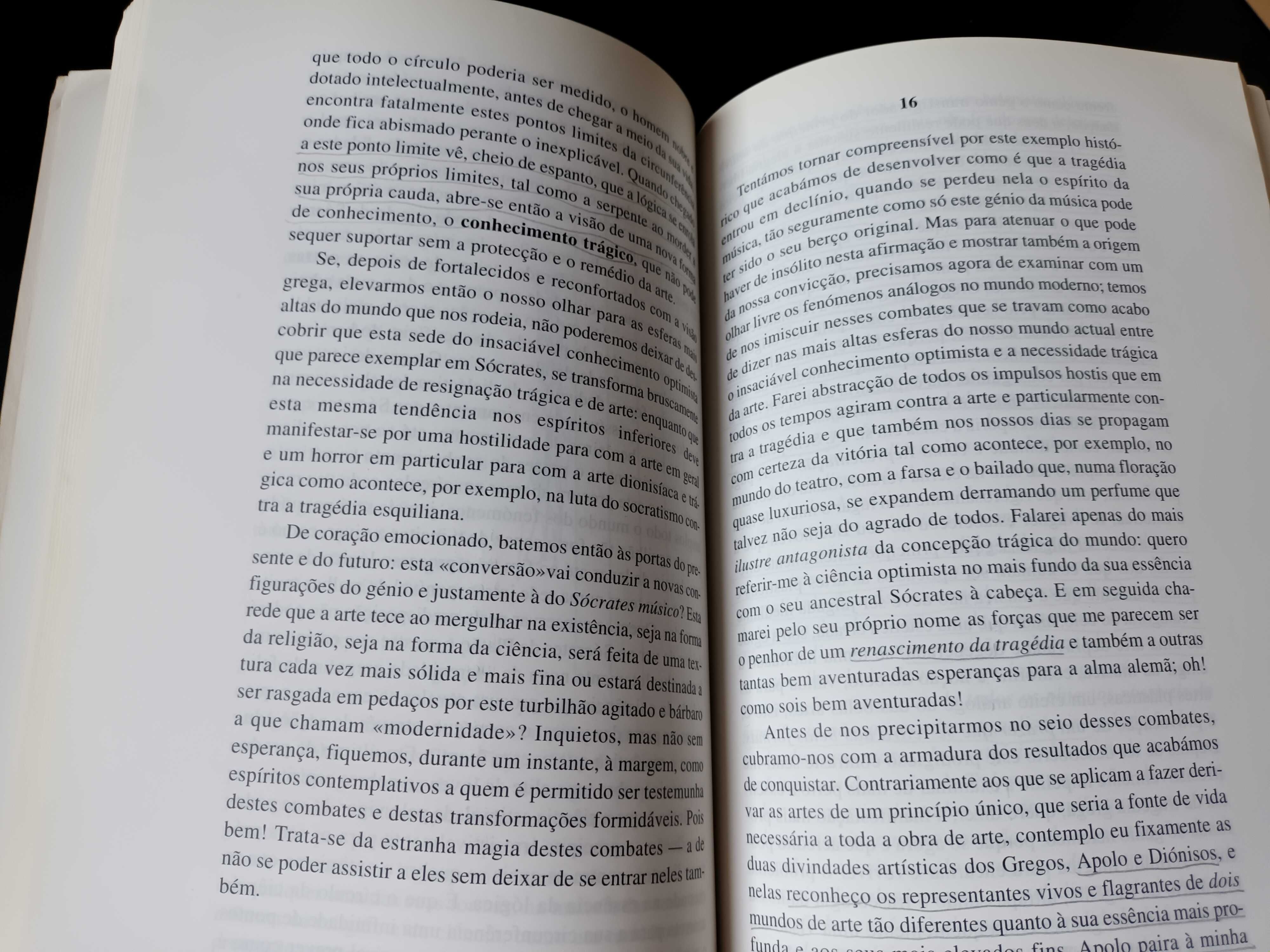 "A Origem da Tragédia" Friedrich Nietzsche