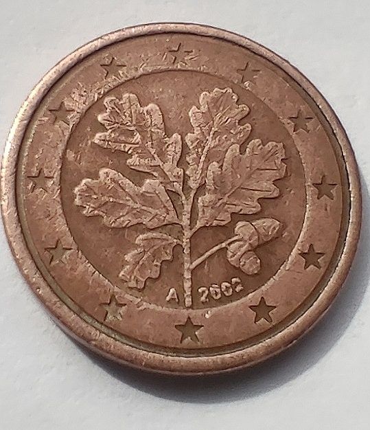 Vendo moedas 1 cêntimo e 2 cêntimos de coleção
