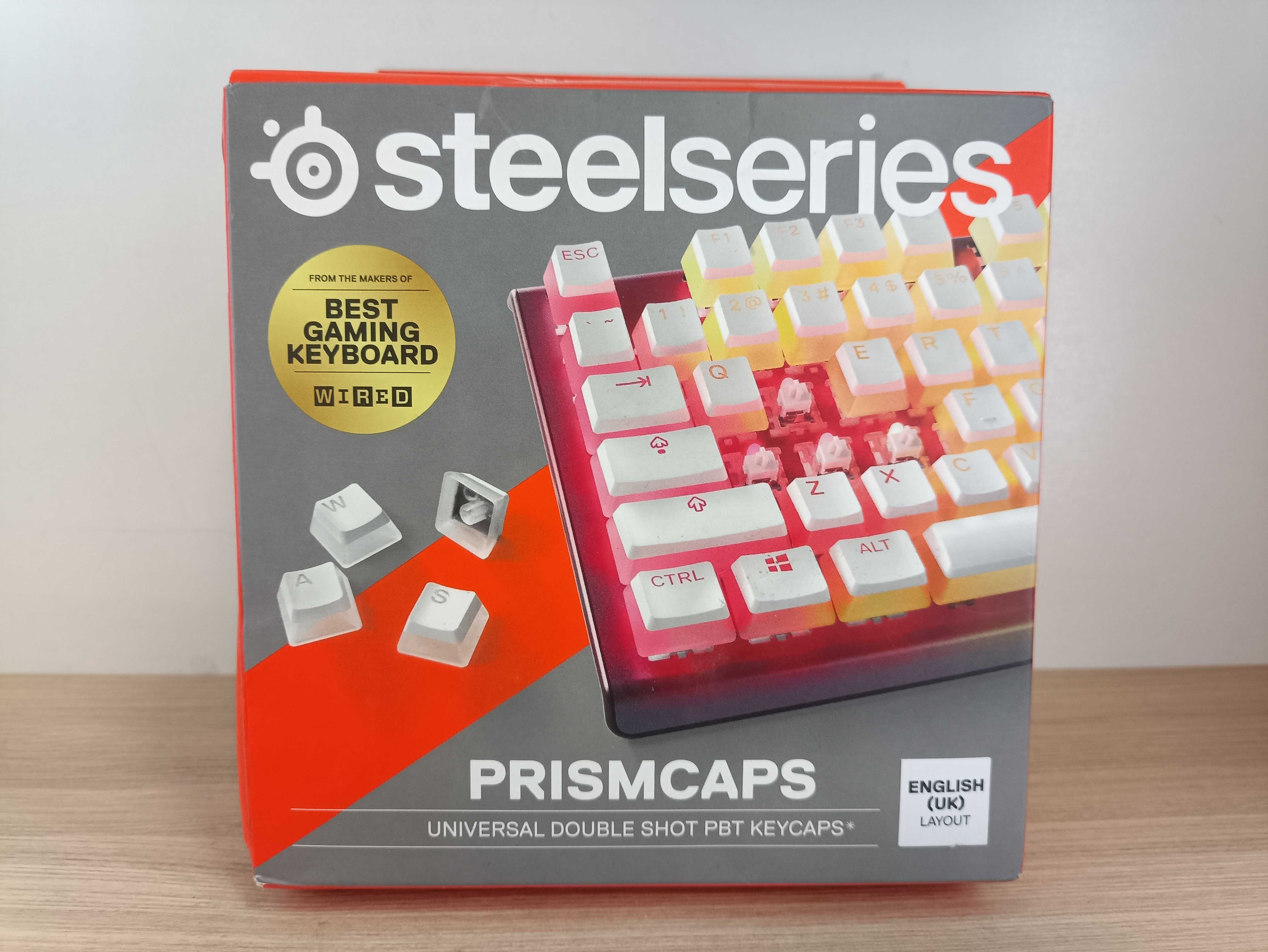 Nakładki na klawisze klawiatury mechanicznej Steelseries Prismcaps