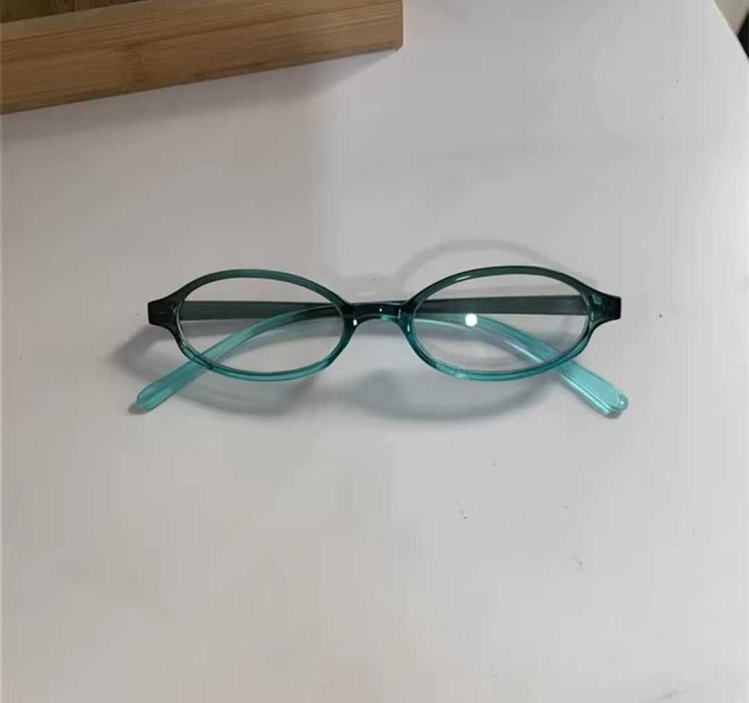 Retro okulary szklane dekoracyjne komputerowe