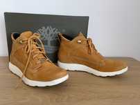 Buty damskie Timberland rozmiar 41, skóra, jasny brąz