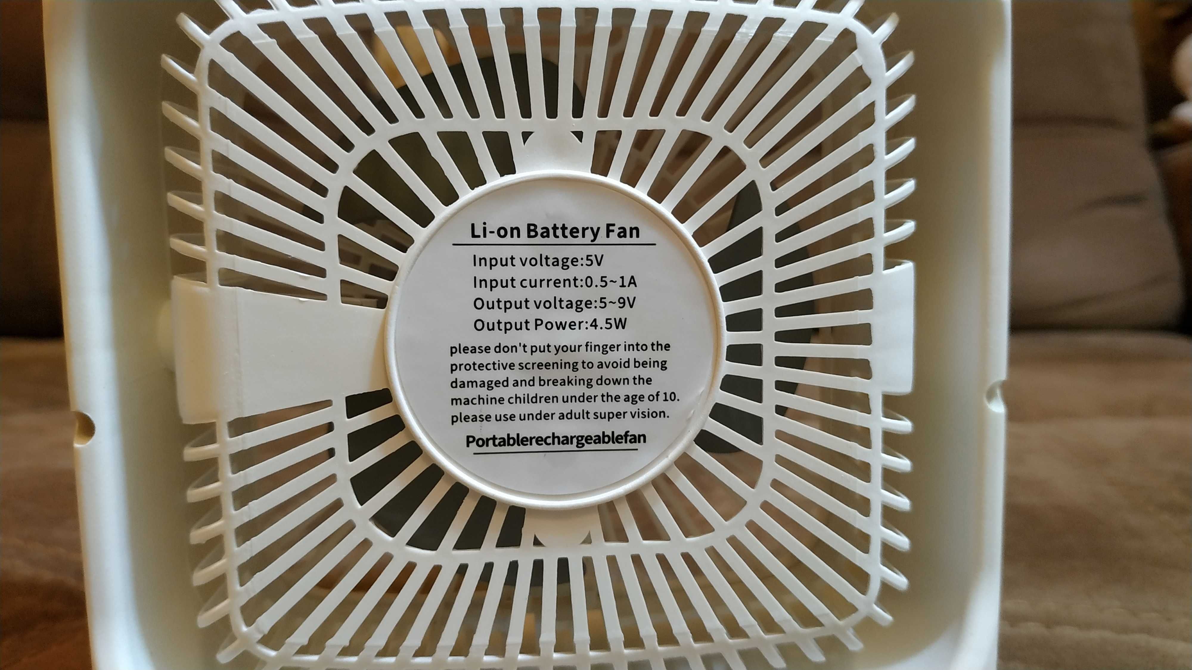 Вентилятор с функцией увлажнения воздуха Air Cooler Fan USB LED подсве