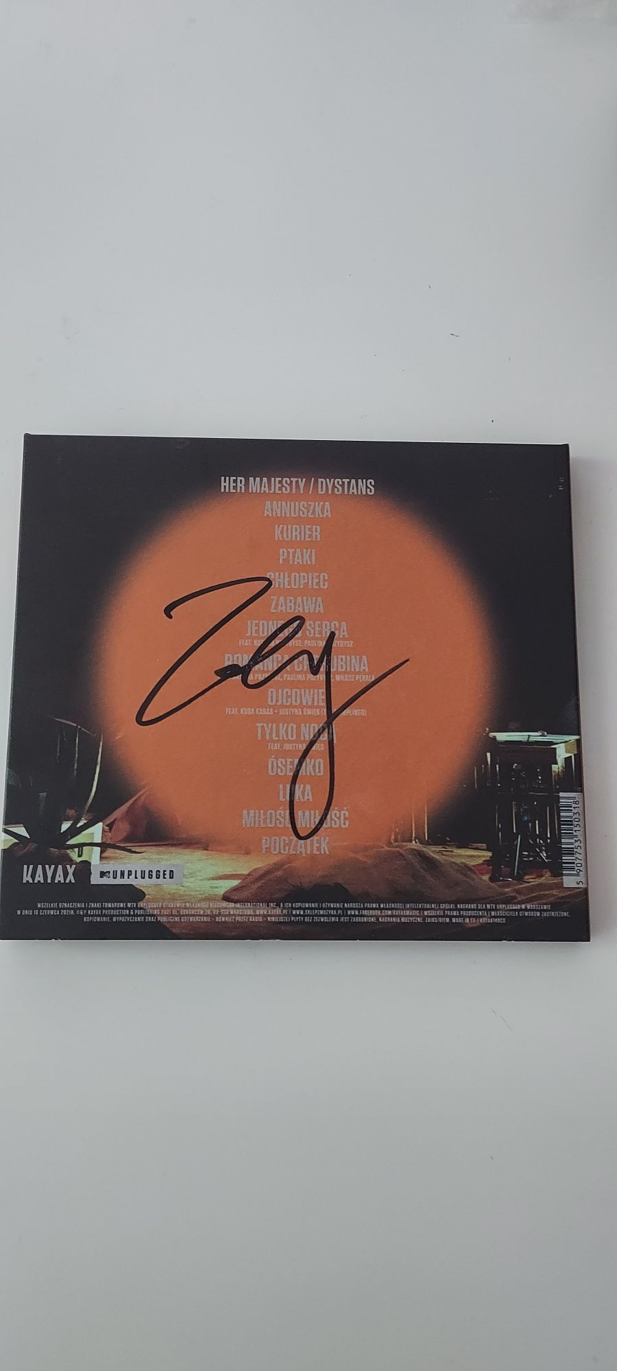 Krzysztof Zalewski CD z autografem