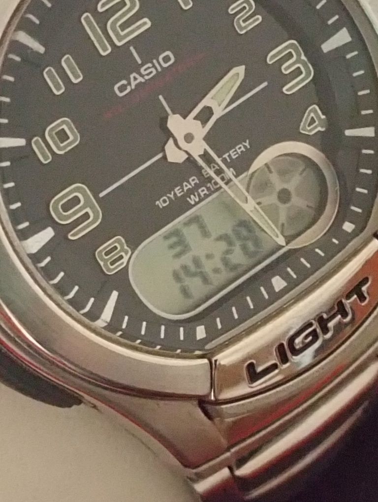 Casio AQ 180 W Telememo 30 - World Time