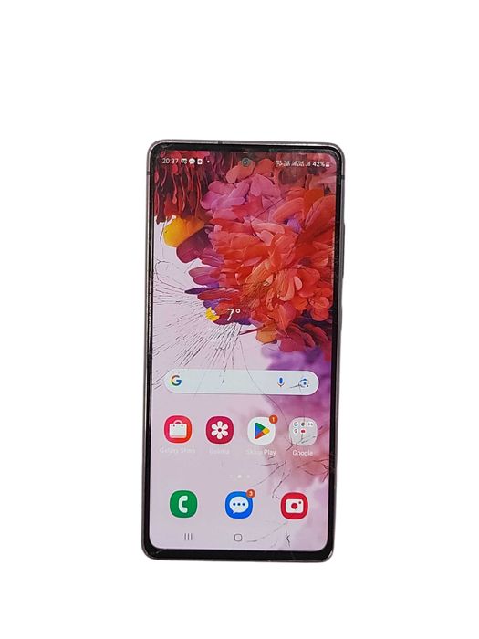 Smartfon Samsung S20 Fe 5g 6 gb / 128 gb zbity Przód i Aparat