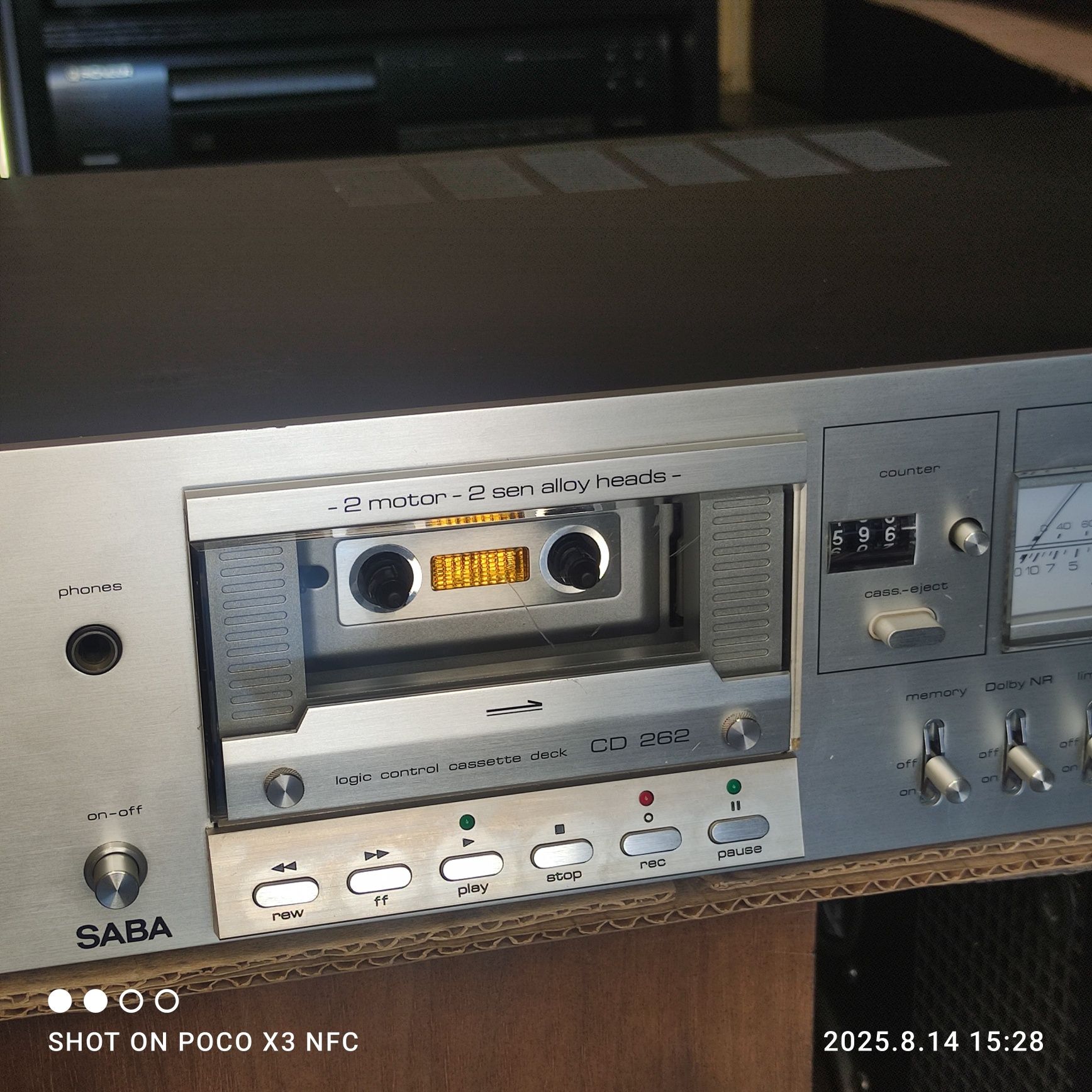 Кассетная дека SABA CD262
