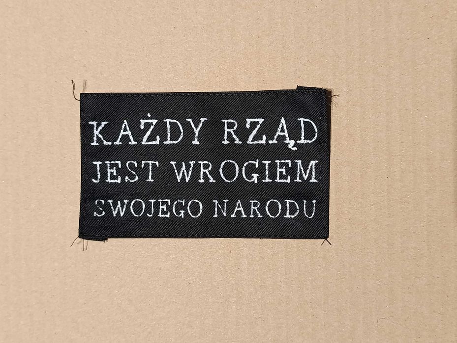 każdy rząd jest wrogiem swojego narodu