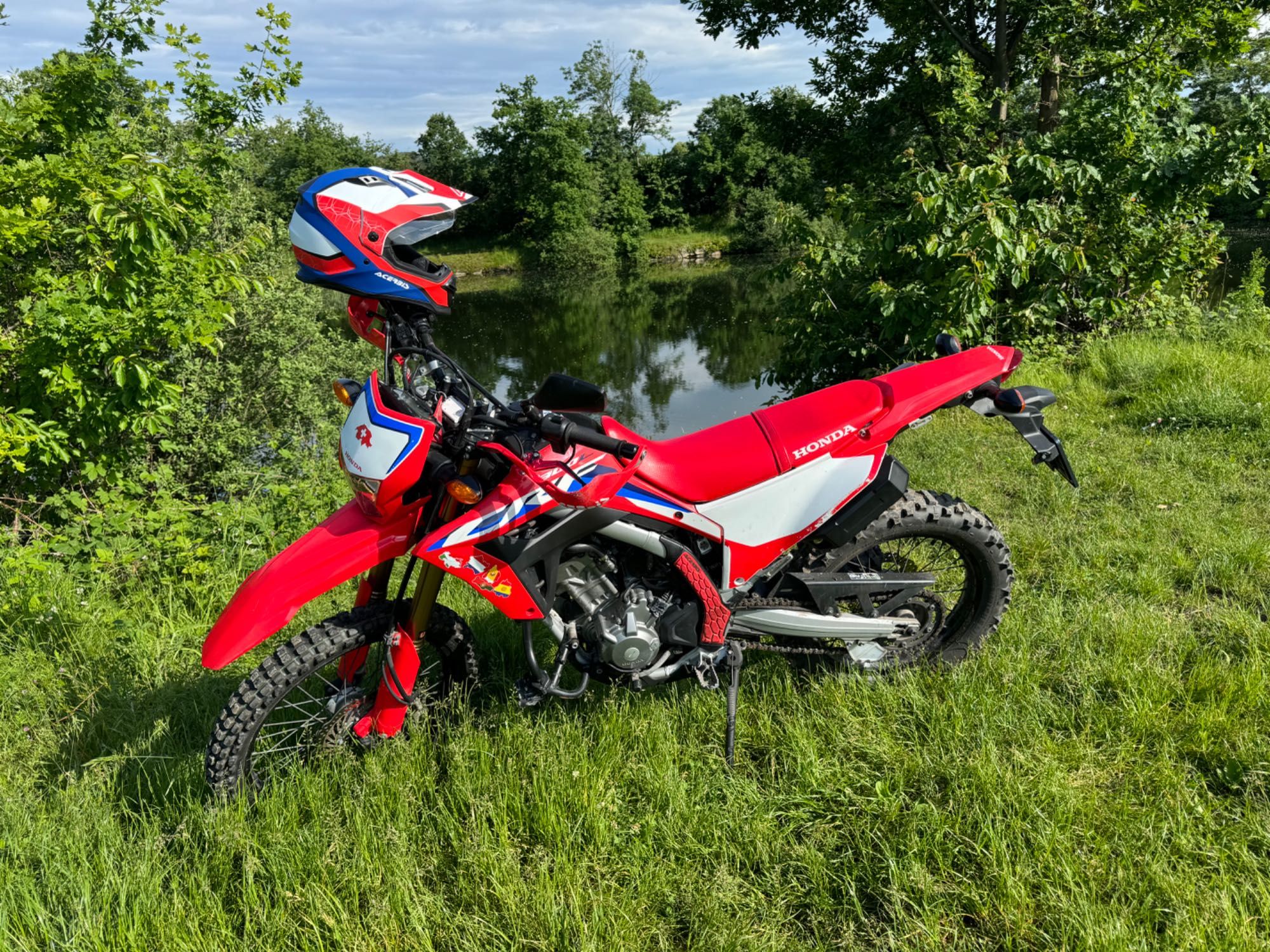 Okazja! Honda CRF 300L 2021 ABS mocno doposażona amortyzator Wilbers