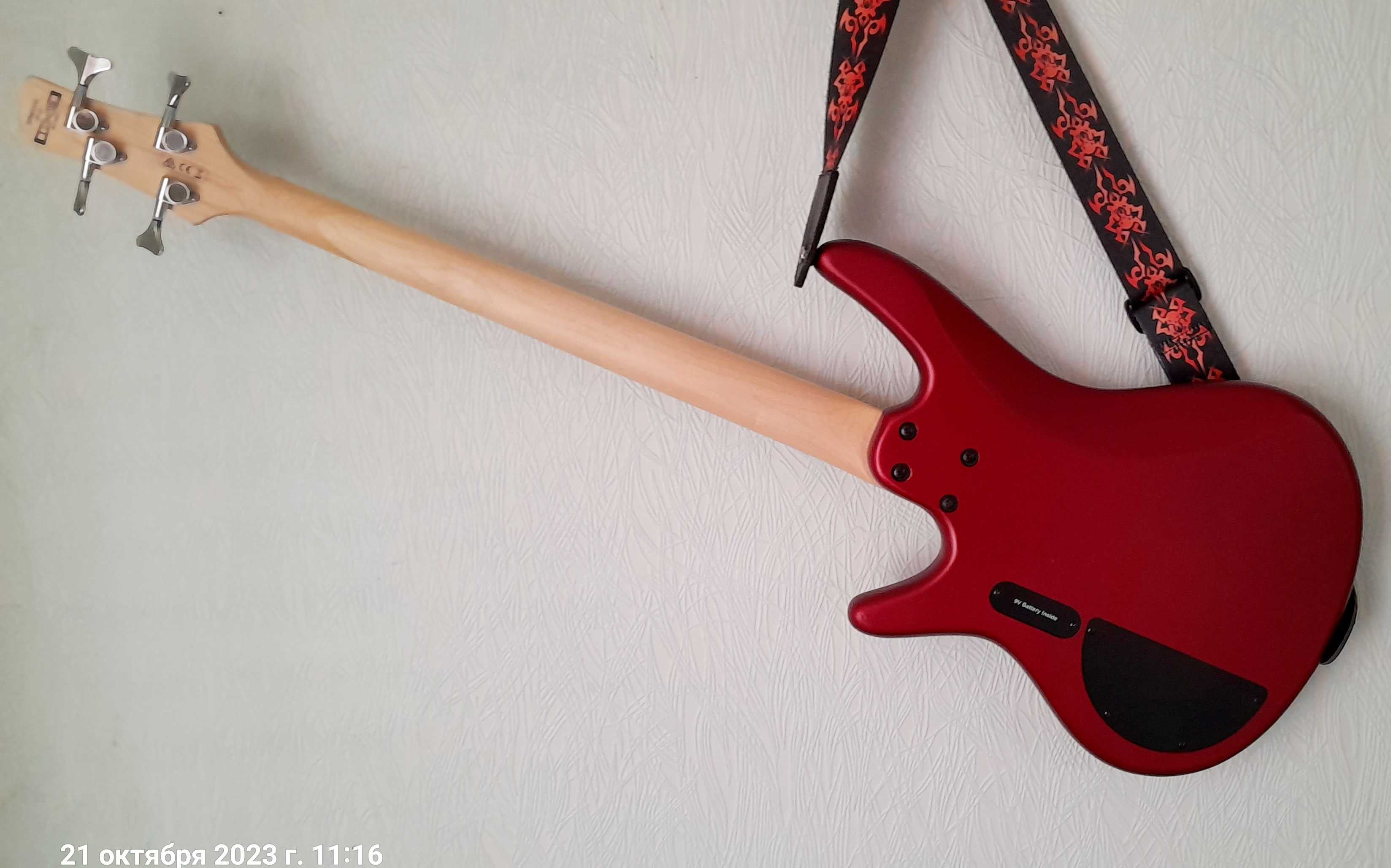 Бас гитара IBANEZ SRMD200 CAM. В полной комплектации