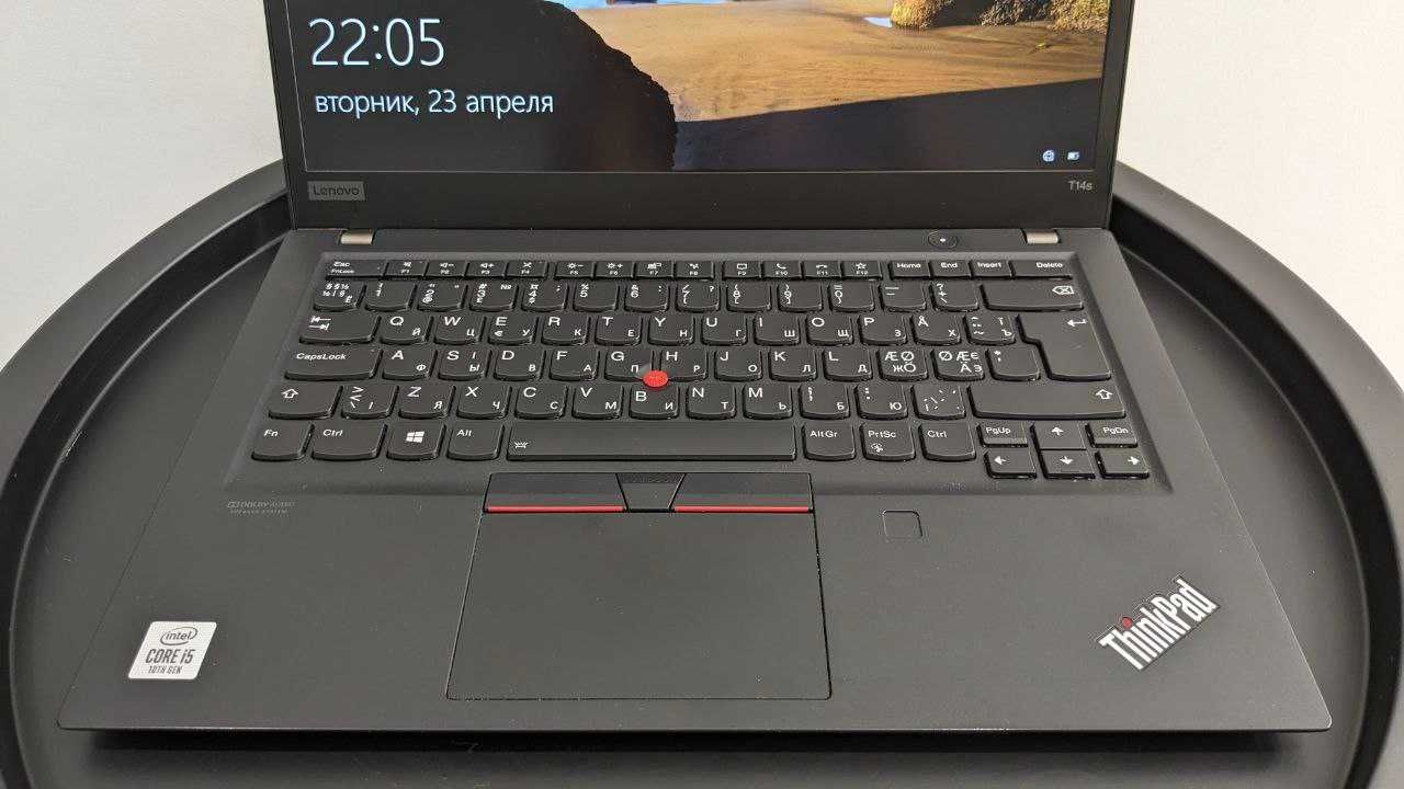 Ультрабук Lenovo ThinkPad T14s 14" IPS/i5-10gen/ 16/256Gb  Гарантия