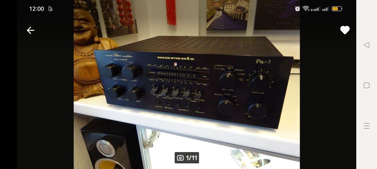 Okazja Jedyny Class A wzmacniacz Marantz PM-5 Black
