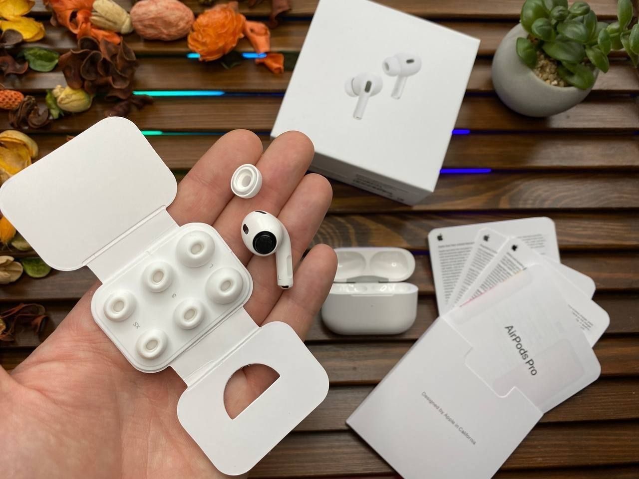 Apple AirPods Pro 2 Gen 2023 Luxary шумодав + iOS 16