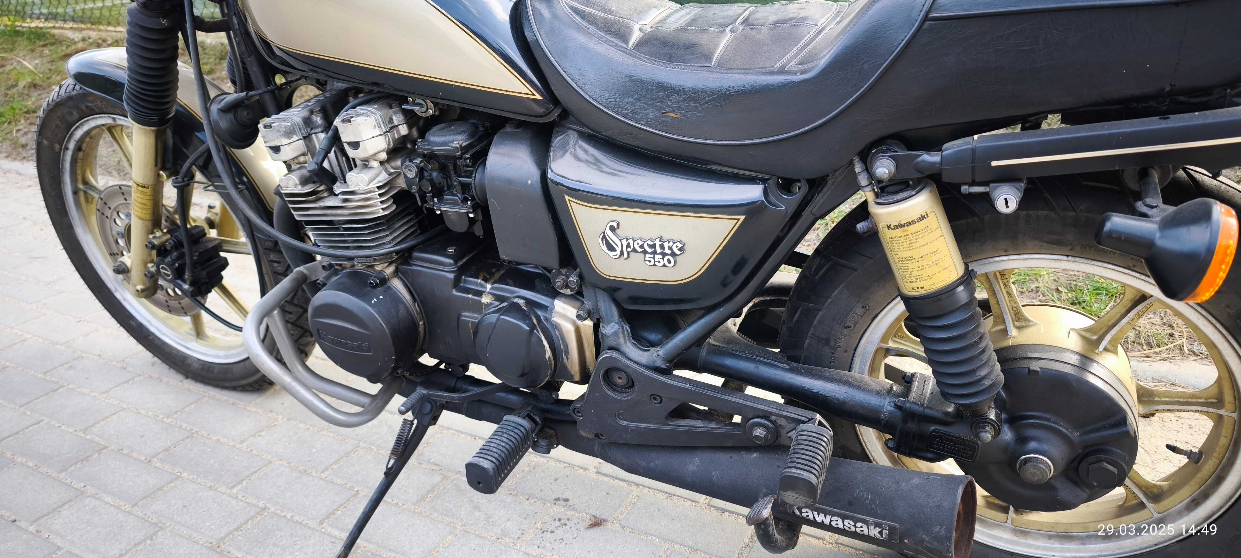 Sprzedam Kawasaki Spectre 550 KZ LTD 750 440 virago zephyr
