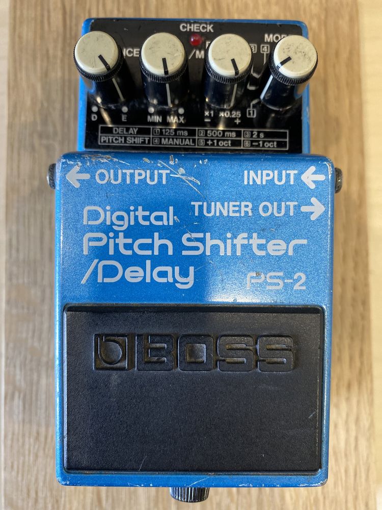 Boss PS-2 PS2 Digital Pitch Shifter Delay Guitar Pedal, Made in Japan