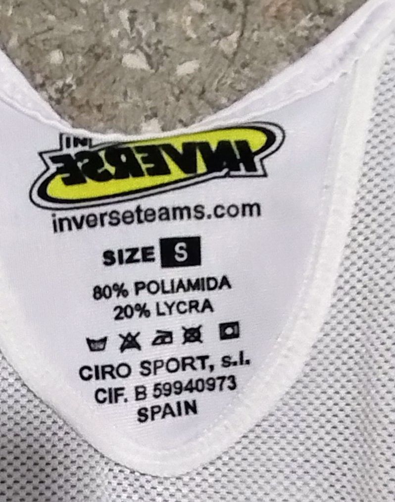 Spodenki kolarskie Inverse Made in Spain W Inverse jeździł  Valverde