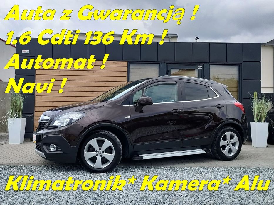 Opel Mokka 1.6Cdti136Km*Automat*Innovation*Xenon*Navi*Kamera*Bezwypadek*Gwarancja