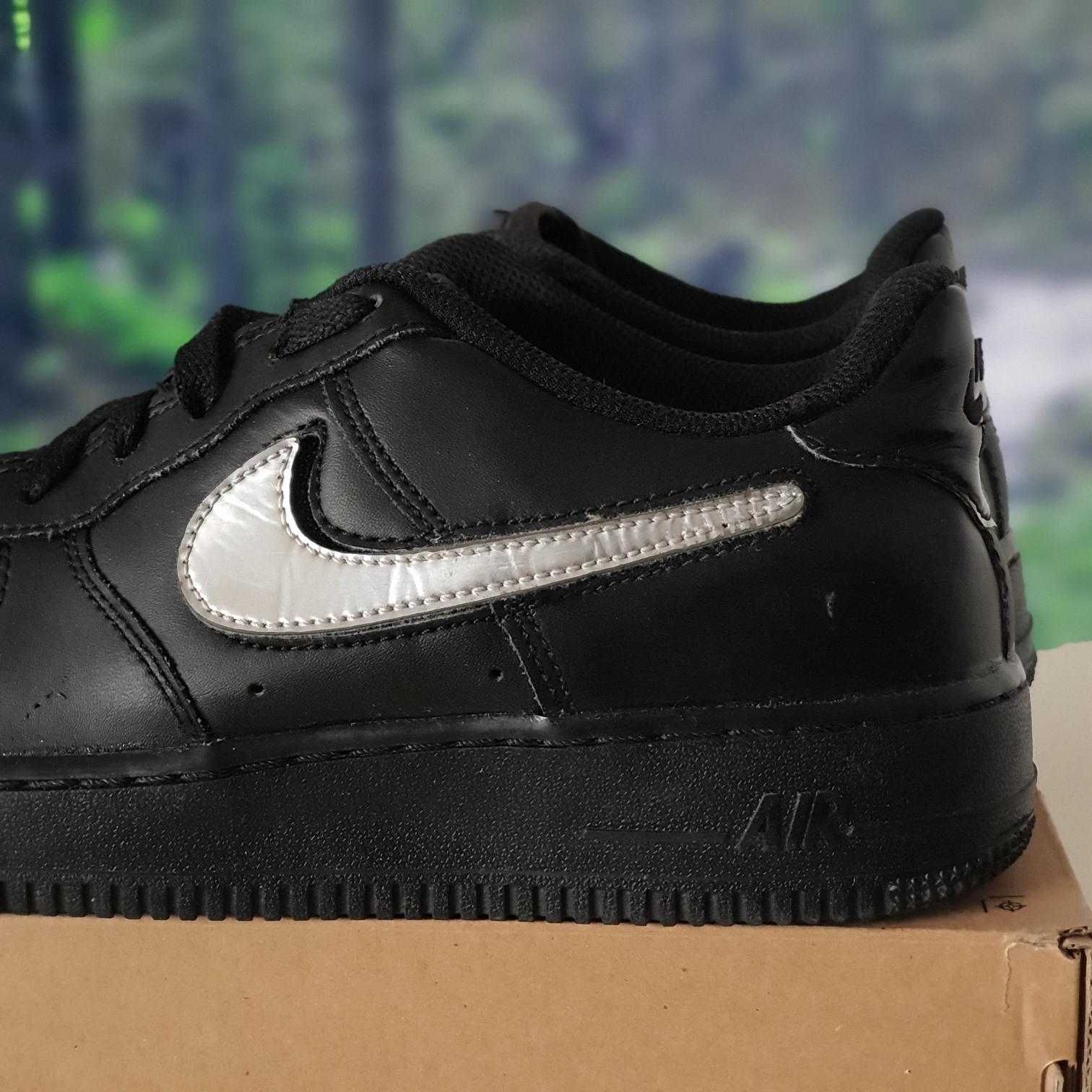 Buty NIKE Air Force 1 LOW - czarne - 40 - oryginalne