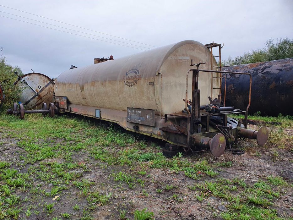 Zbiornik stalowy kolejowy 50m3- 50000- 50 000l- cysterna woda, ścieki