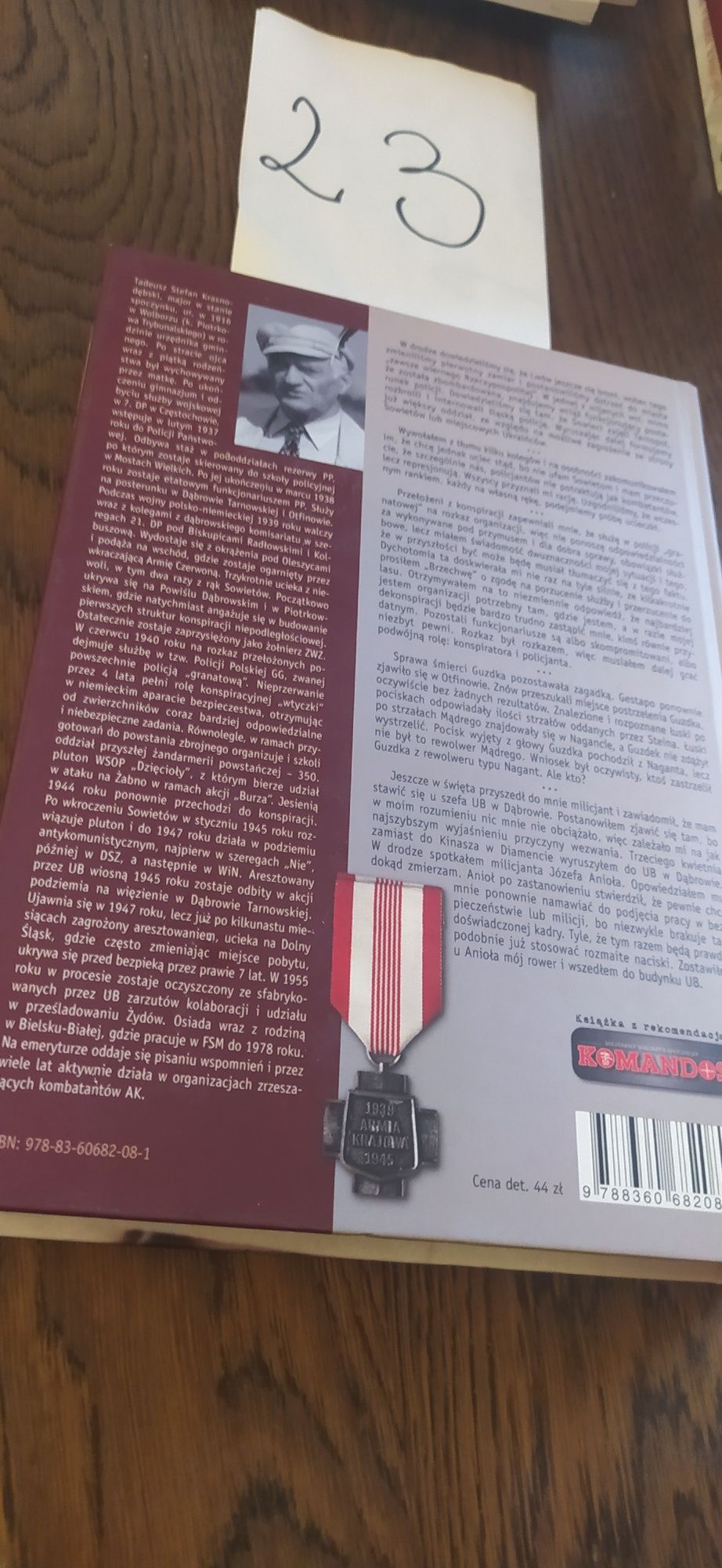 Policjant Konspiratorem Tadeusz Stefan Krasnodębski