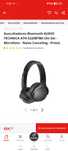Auscultadores Bluetooth AUDIO TECHNICA ATH-S220BTBK (On Ear - Microfon