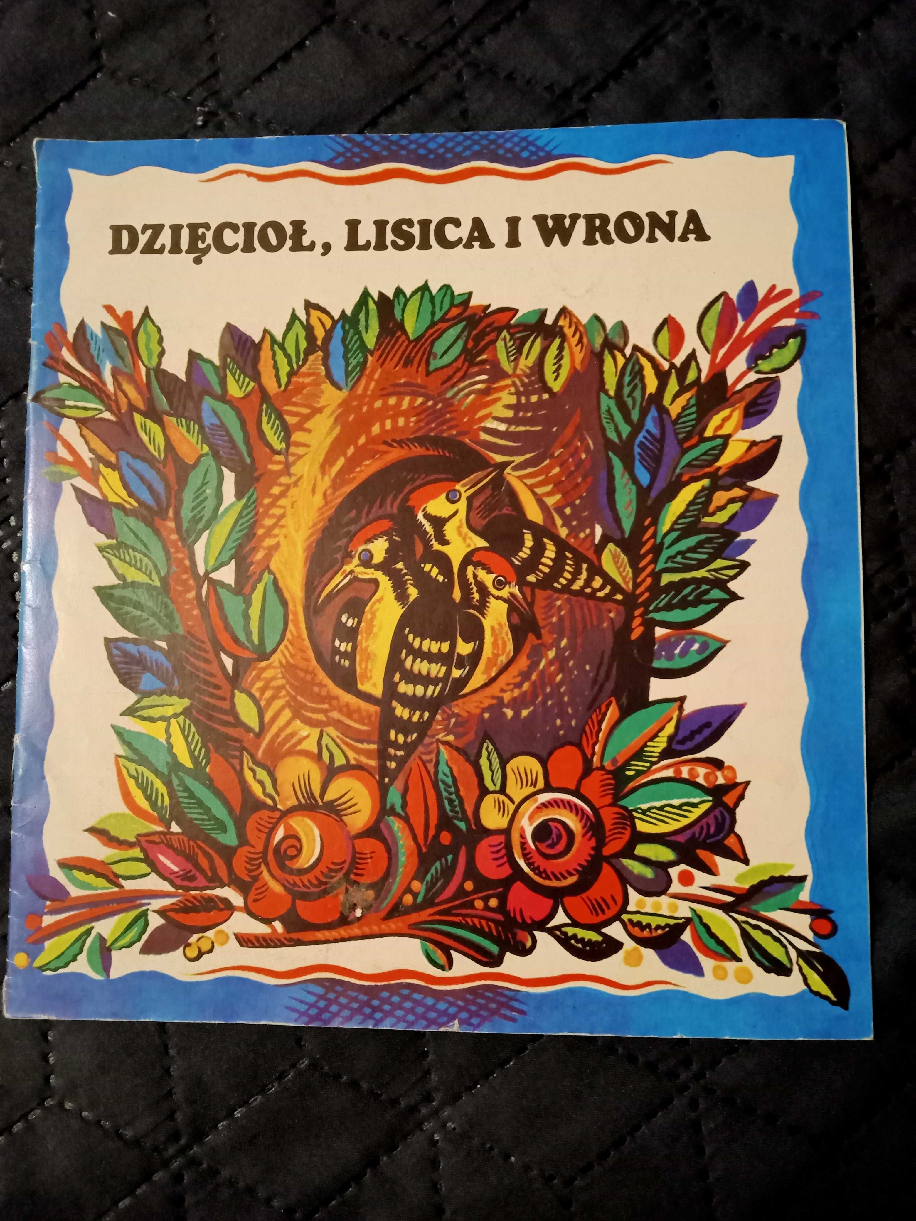 Dzięcioł lisica i wrona. Białoruska bajka ludowa