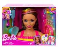 Barbie. Głowa Do Stylizacji Brązowe Włosy Hmd80