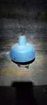 Emaliowana lampa industrialna lata 50te