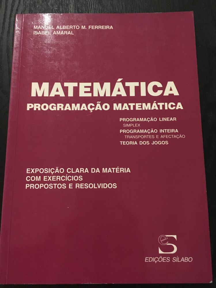 Matemática - Programação Matemática