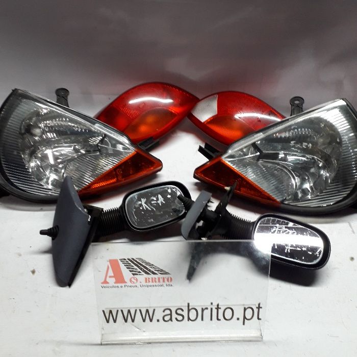 Farois Farolins Espelhos Mala Portas Capot Ford KA