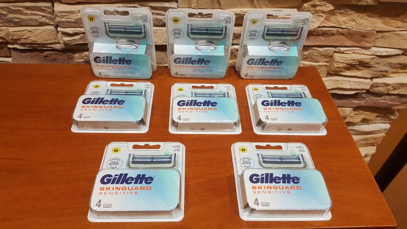 Lâminas Gillette Skinguard 4x unidades