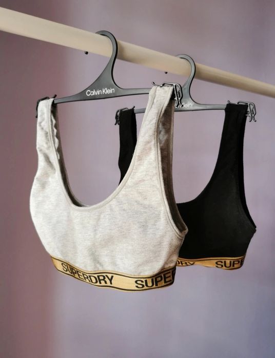 Superdry – komplet 2 sportowych staników, rozmiar EU 36 (UK 8 / US 4)