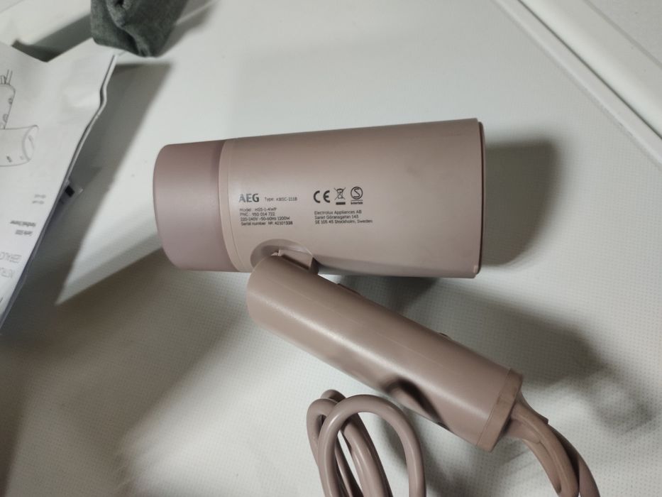 Ручний відпарювач AEG. Новий. В двох кольорах. Гурт, роздріб