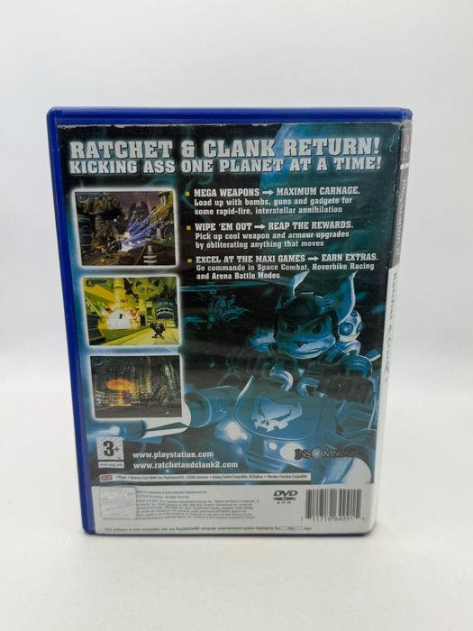 Ratchet & Clank 2 3xA Ps2 nr 5425
