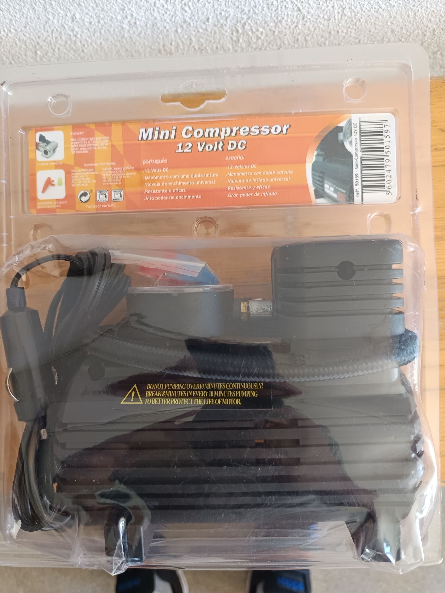 Mini compressor 12 volt DC