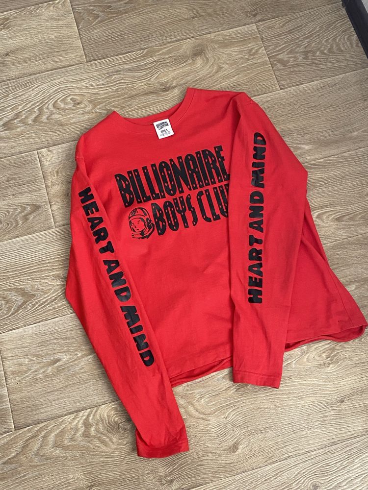 Billionaire boys club лонгслив longsleeve BBC