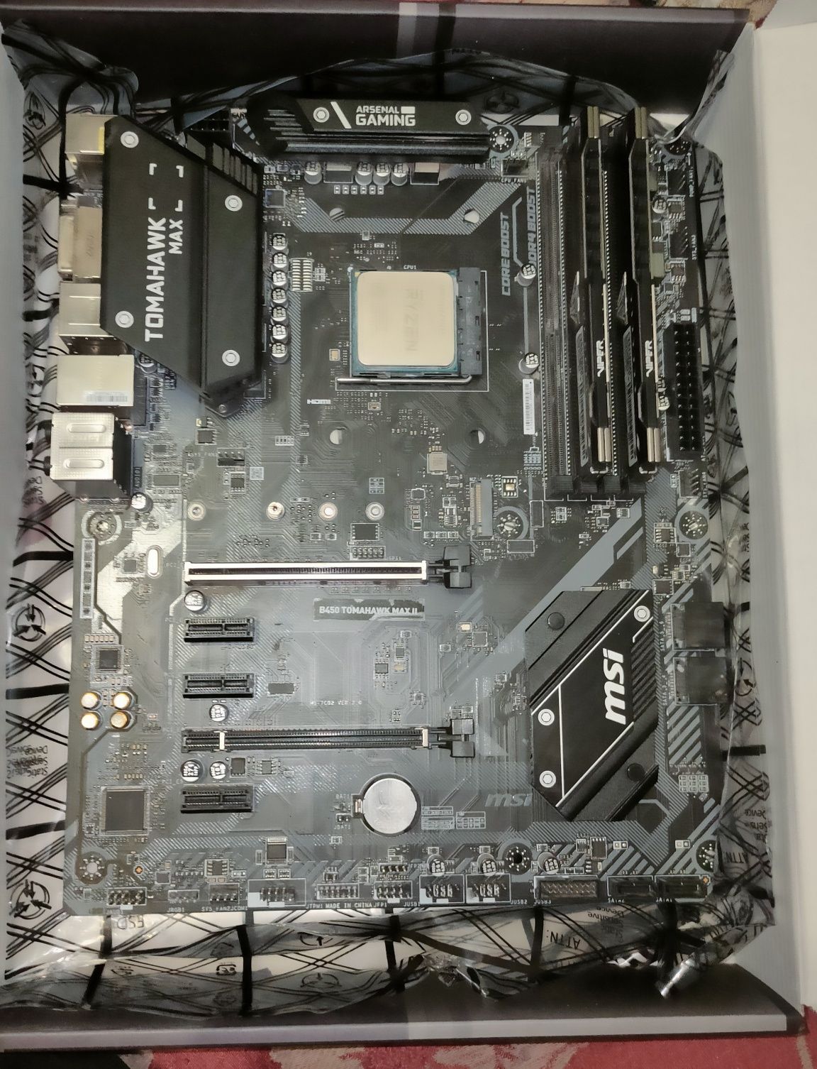 Msi b450 tomahawk max II