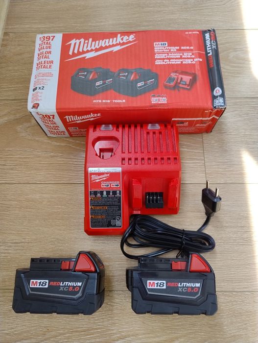 Milwaukee M18 набір акумуляторів новий США