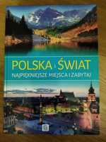 Atlas Polska i świat. Najpiękniejsze miejsca i zabytki JAK NOWA