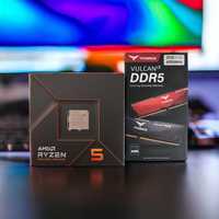 Набор AMD Ryzen 7600X, Team Group Vulcan alpha DDR5(2x16GB) 6000