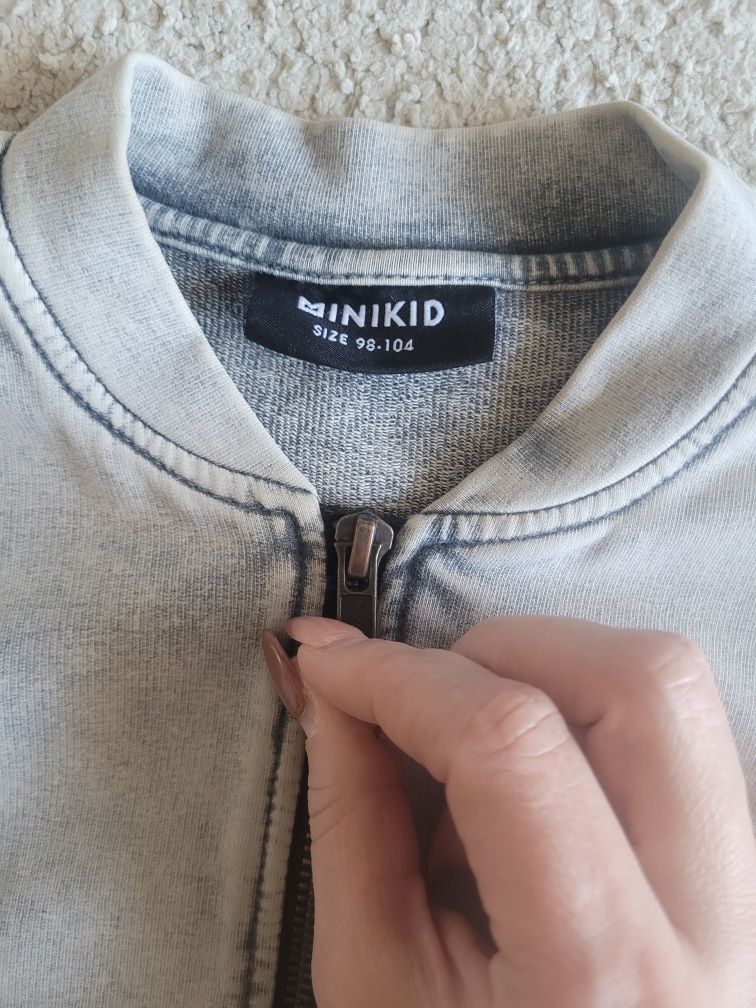 Minikid spodnie + kurtka 98-104