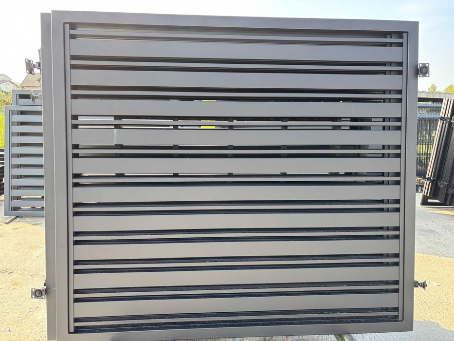 Nowoczesna brama palisadowa Verona 4m 140cm