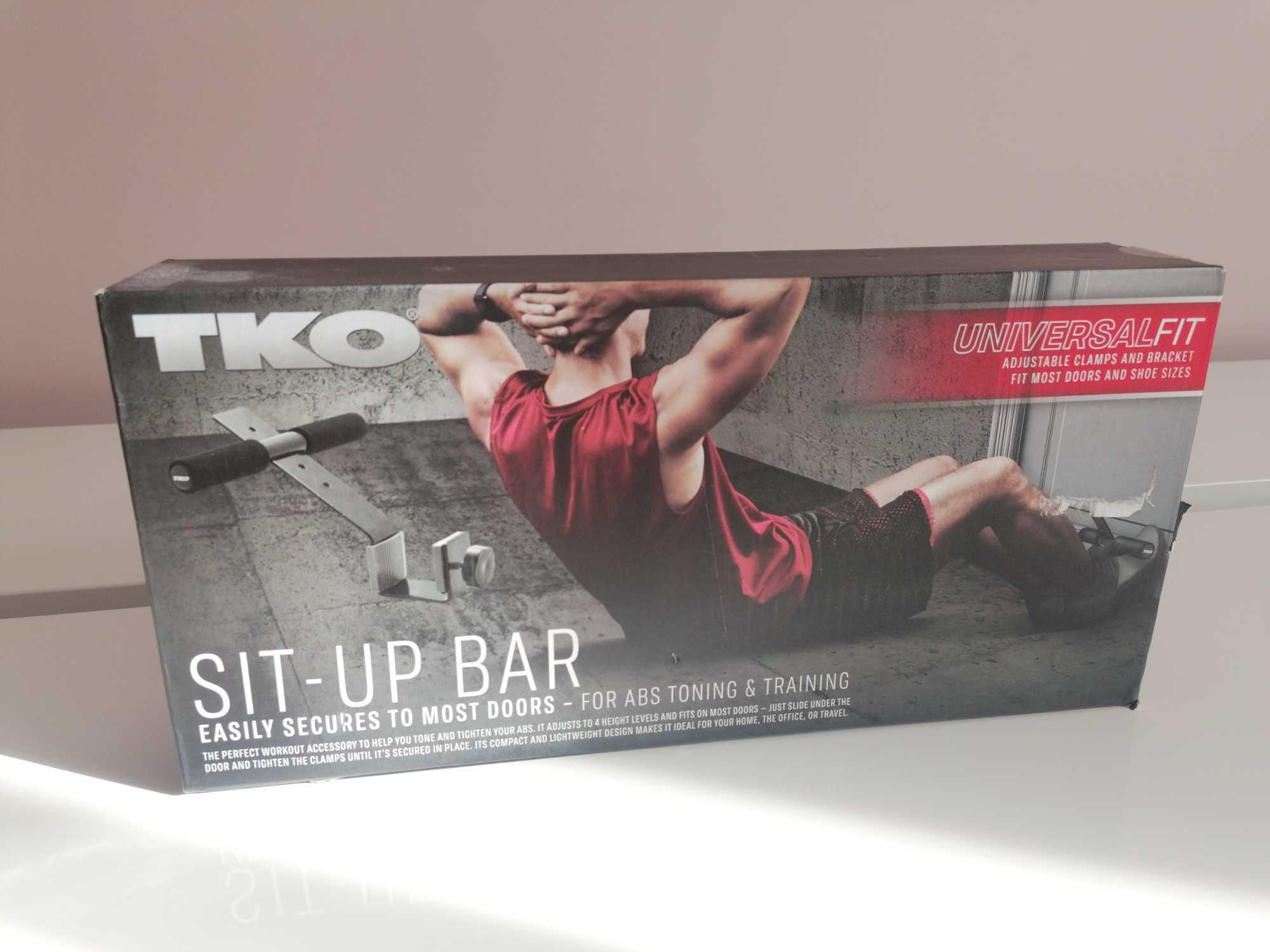 Podpórka do brzuszków, sit-up bar, trening fitness