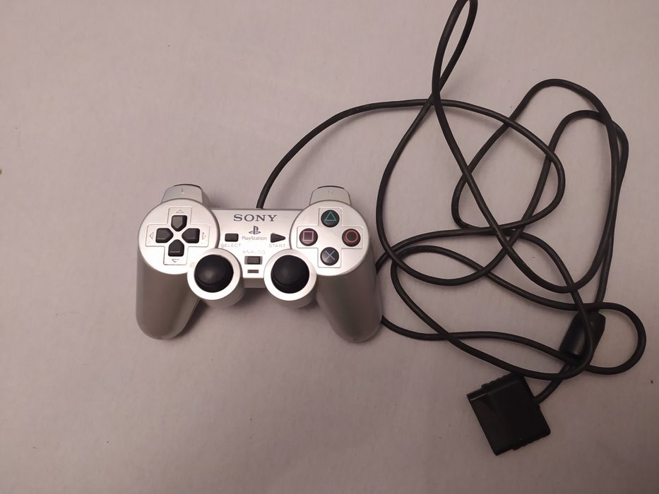 Pad PlayStation 2 srebrny