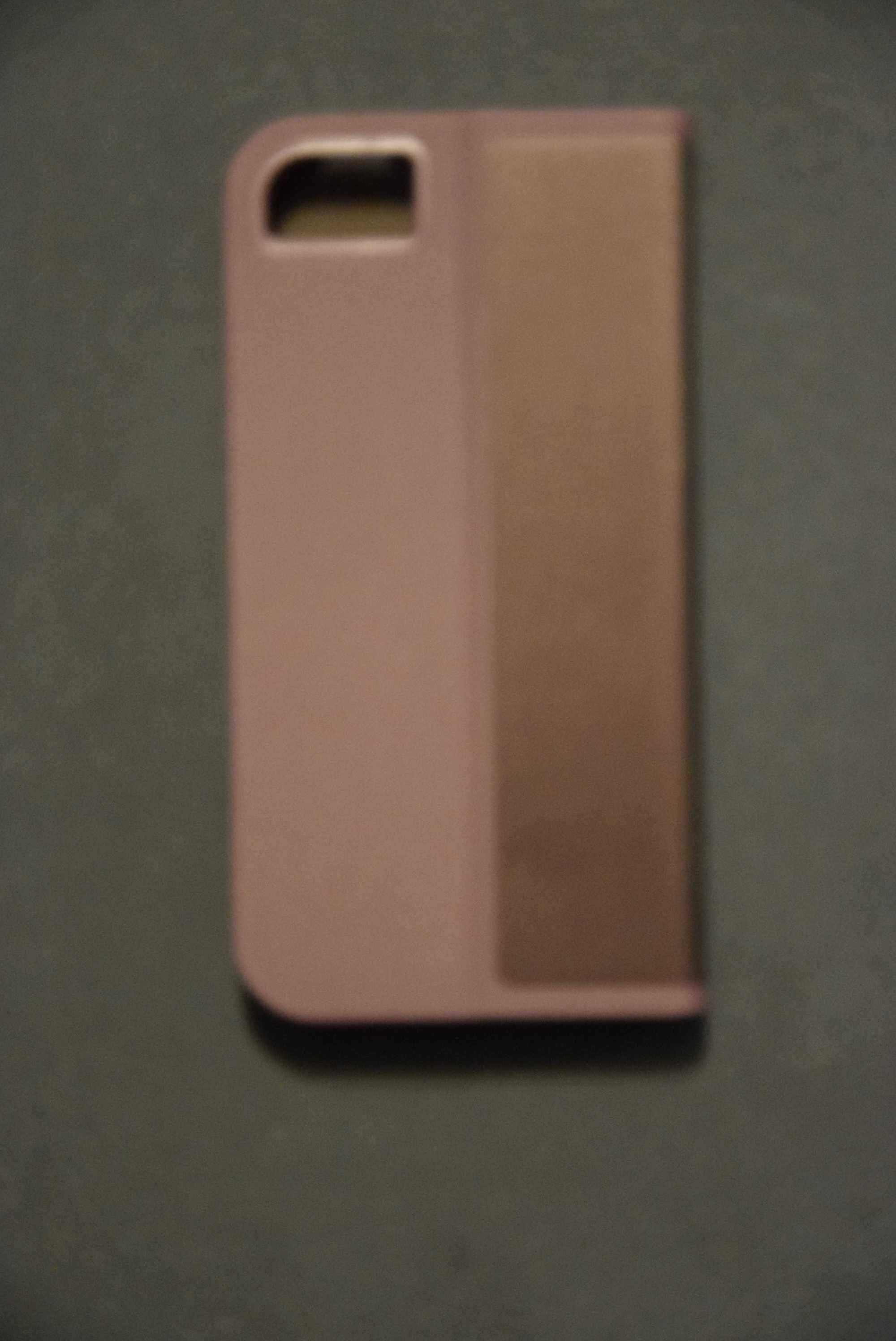 Etui z klapką IPhone 5c MACALLY SlimCover , brązowy .