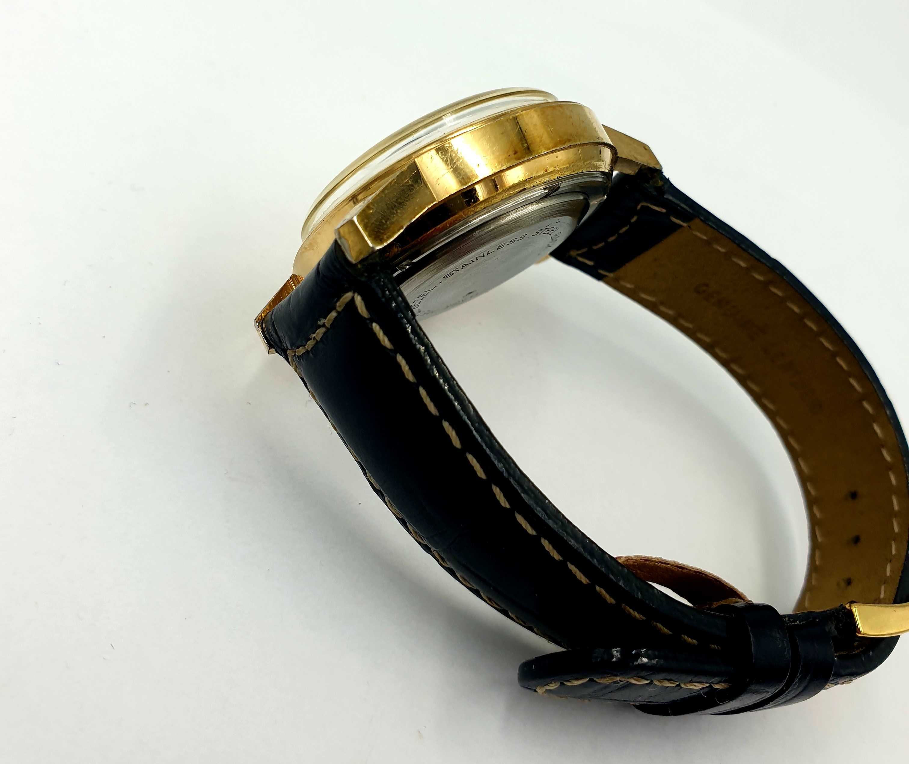 Zegarek Helbros Alarm Date Manuał Winding / Świetny stan
