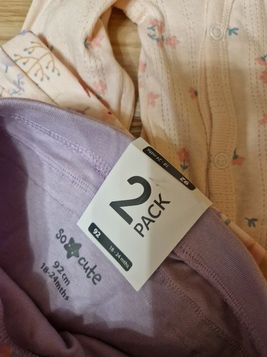 2 pary półśpiochów i komplet bluzka z półśpiochami