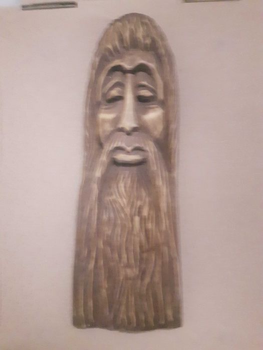 Rzeźba, płaskorzeźba z drewna