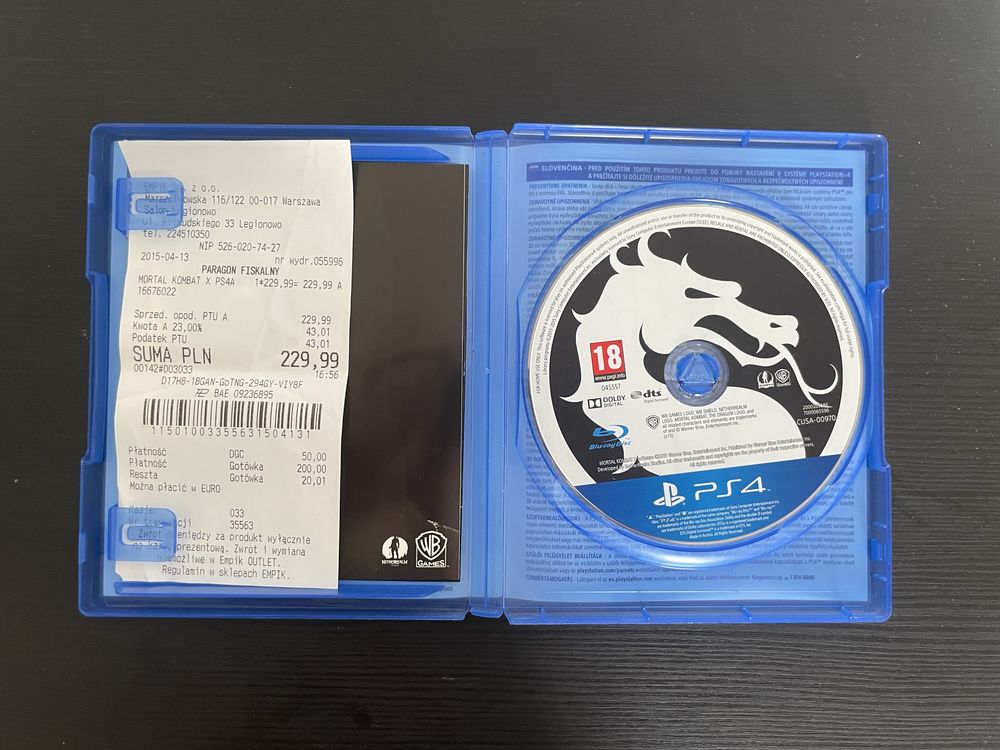PS4 PS5 Mortal Kombat X