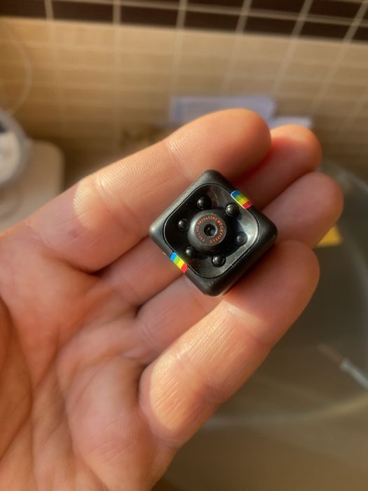 Kamera mini kamerka szpiegowska z mikrofonem prezent