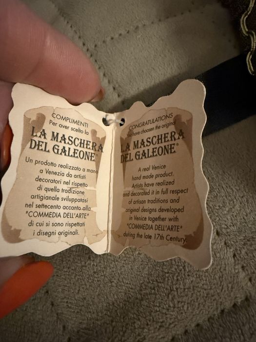 Maska wenecka orginalna